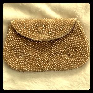 Vintage Bags By Dormar beaded clutch coin purse